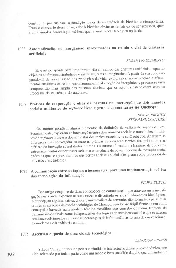 Imagem Sumário