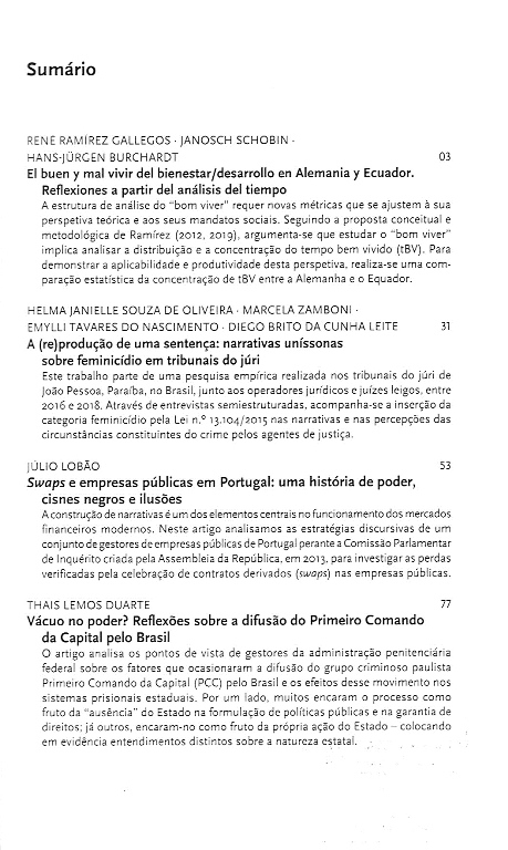Imagem Sumário