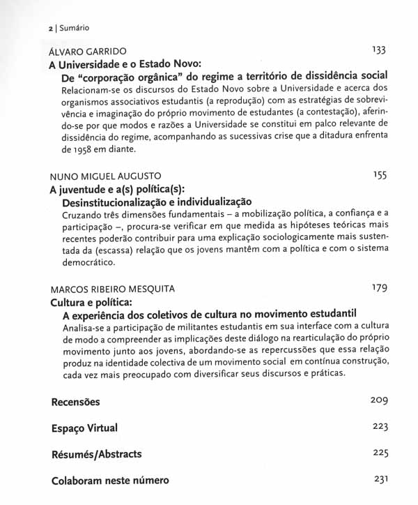 Imagem Sumário