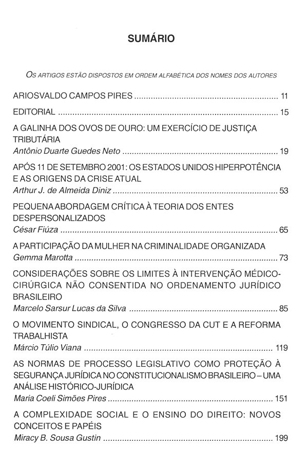 Imagem Sumário
