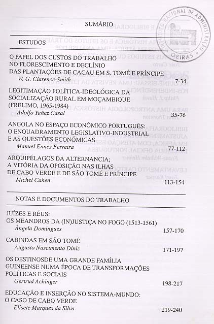 Imagem Sumário