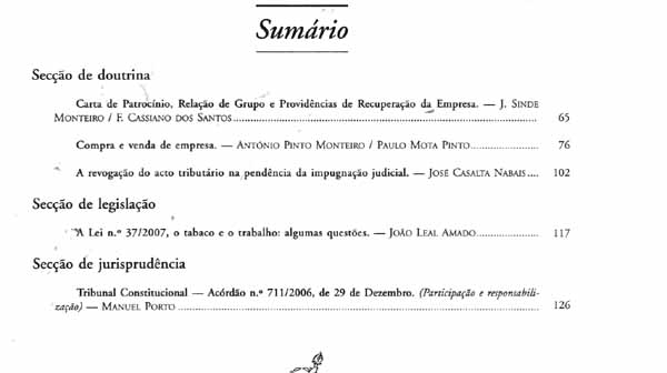 Imagem Sumário